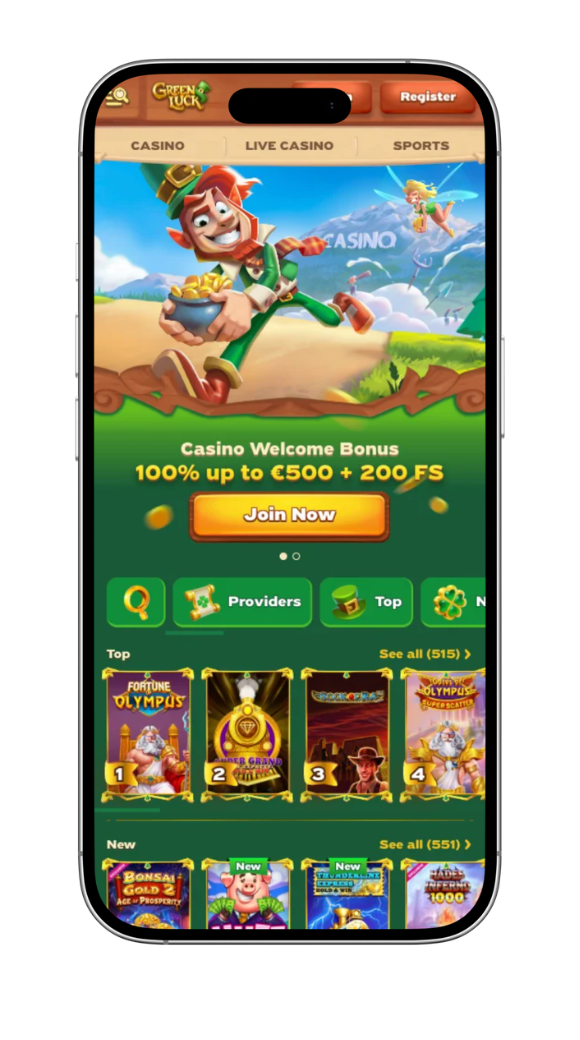 Greenluck application